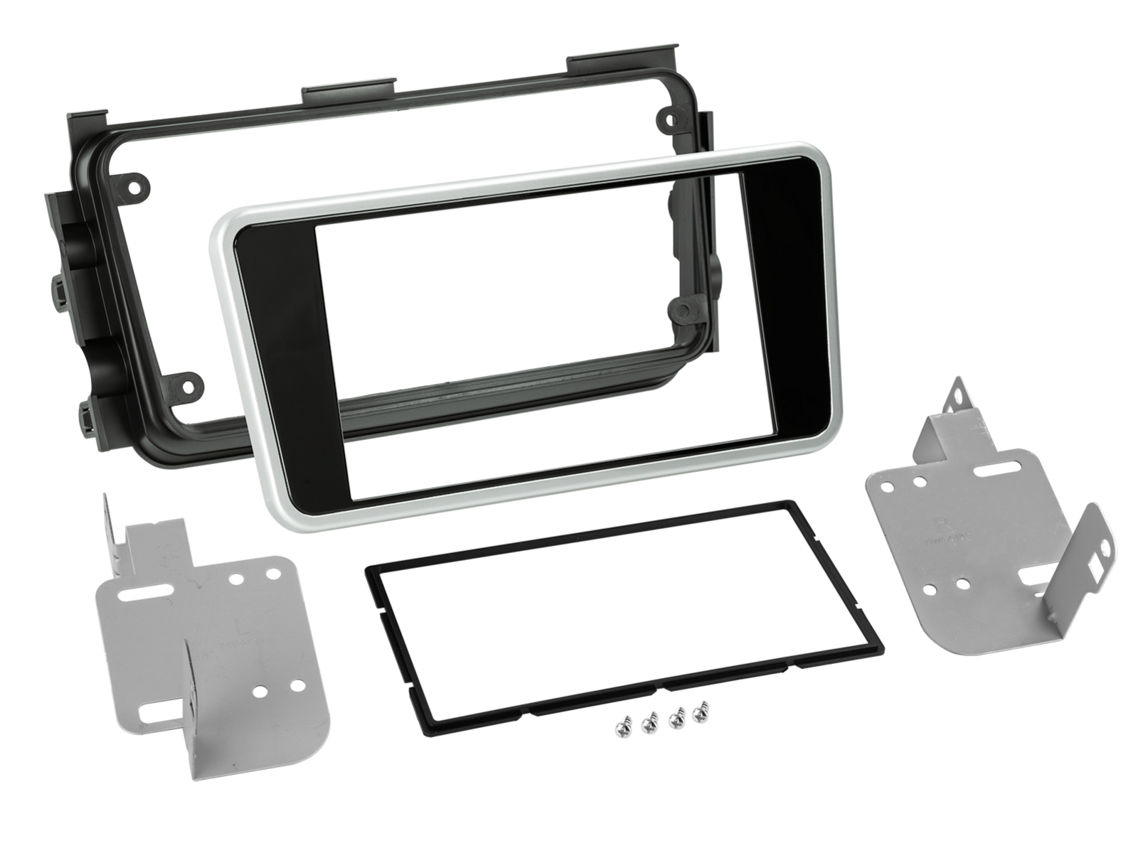 2-DIN RB Nissan Micra 2017-> piano schwarz