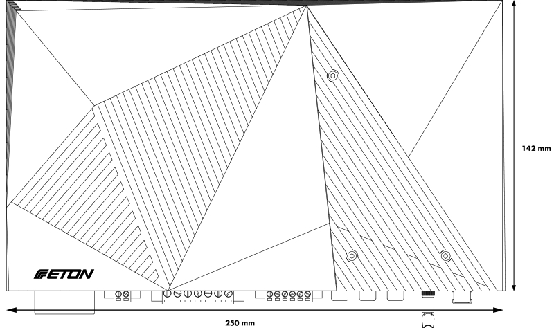 ETON STEALTH7.1DSP 7-Kanal Amplifier mit Subout