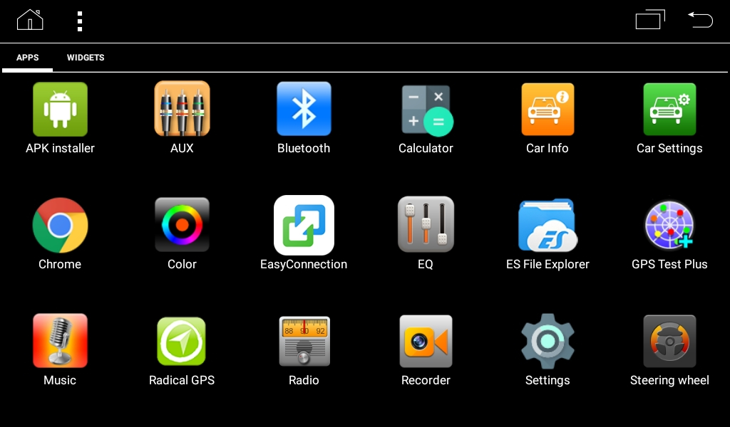 Radical R-D211 2-DIN DAB+ mit Montageset für Ford C-Max