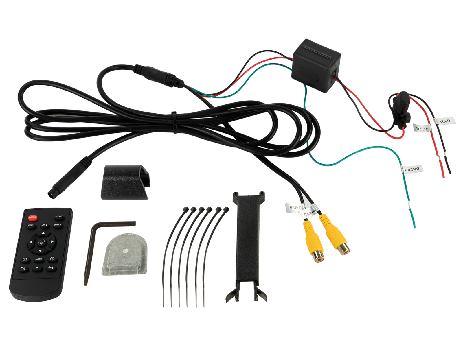 Spiegelmonitor 4.3 2x Video Eingang extrem hell