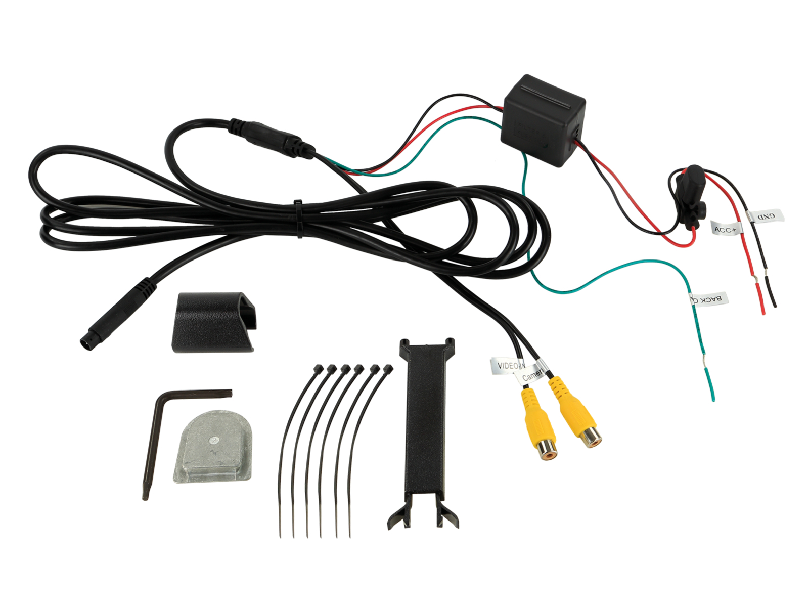 Spiegelmonitor 4.3 2x Video Eingang selbstdimmend