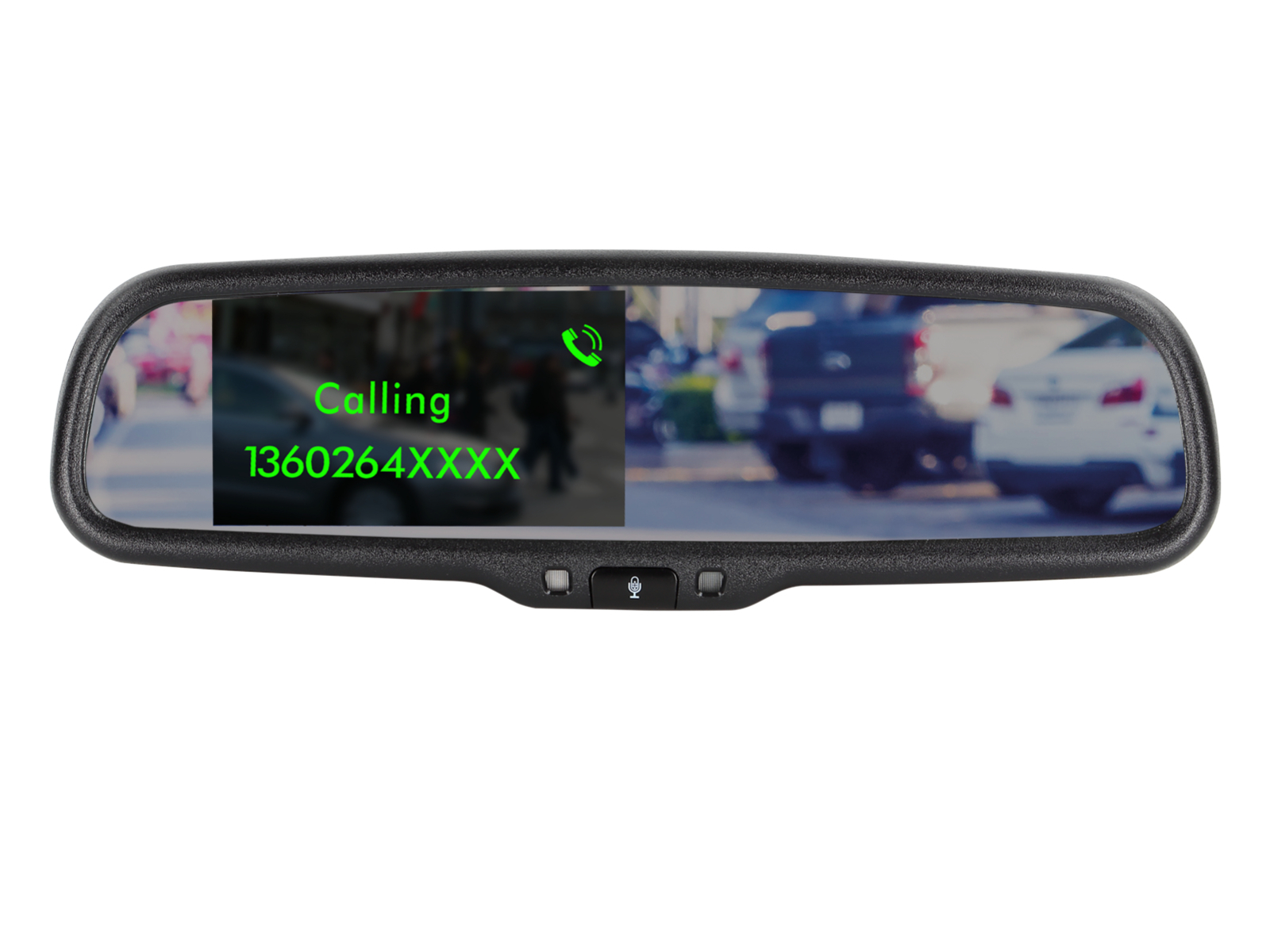 Spiegelmonitor 4.3 2x Video Eingang Bluetooth FSE