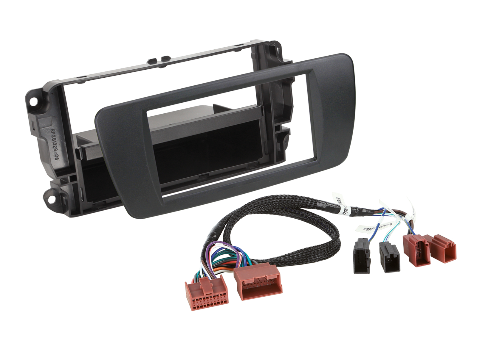 2-DIN RB mit Fach Seat Ibiza nit schwarz