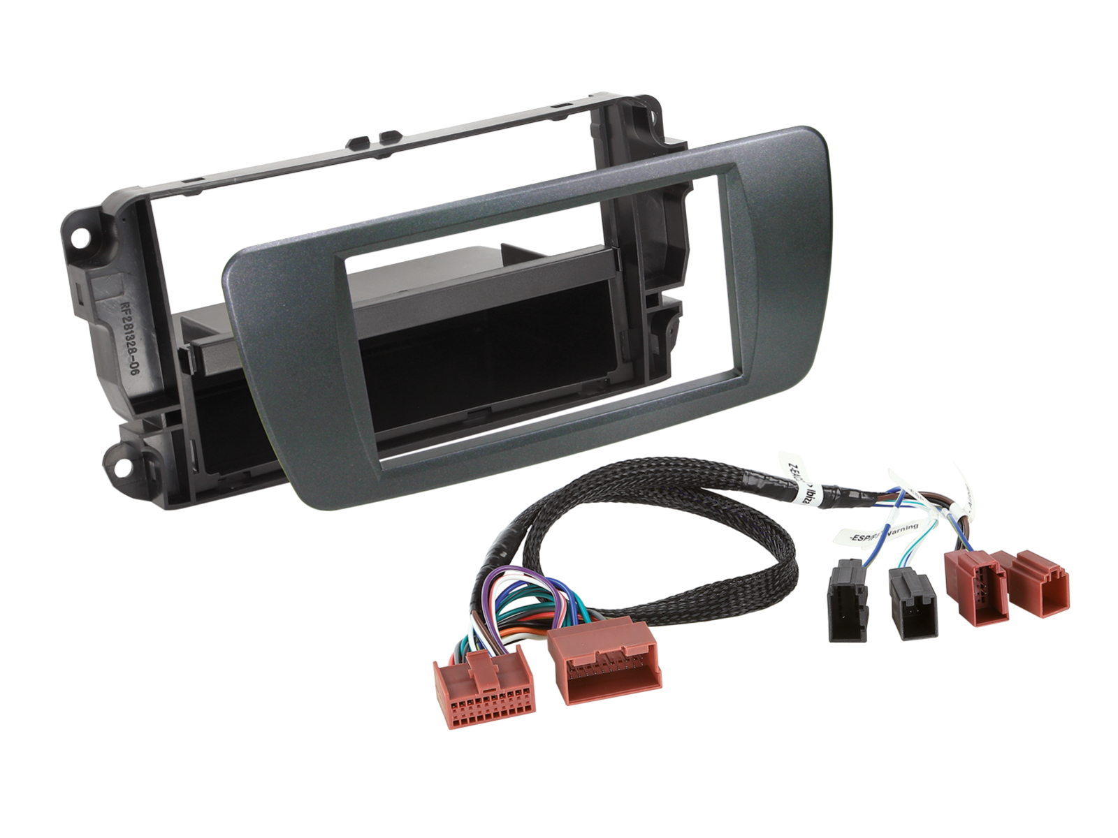 2-DIN RB mit Fach Seat Ibiza galway grau