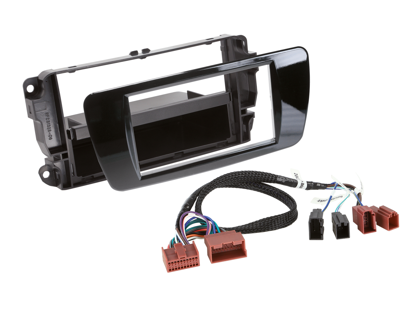 2-DIN RB mit Fach Seat Ibiza Klavierlack schwarz
