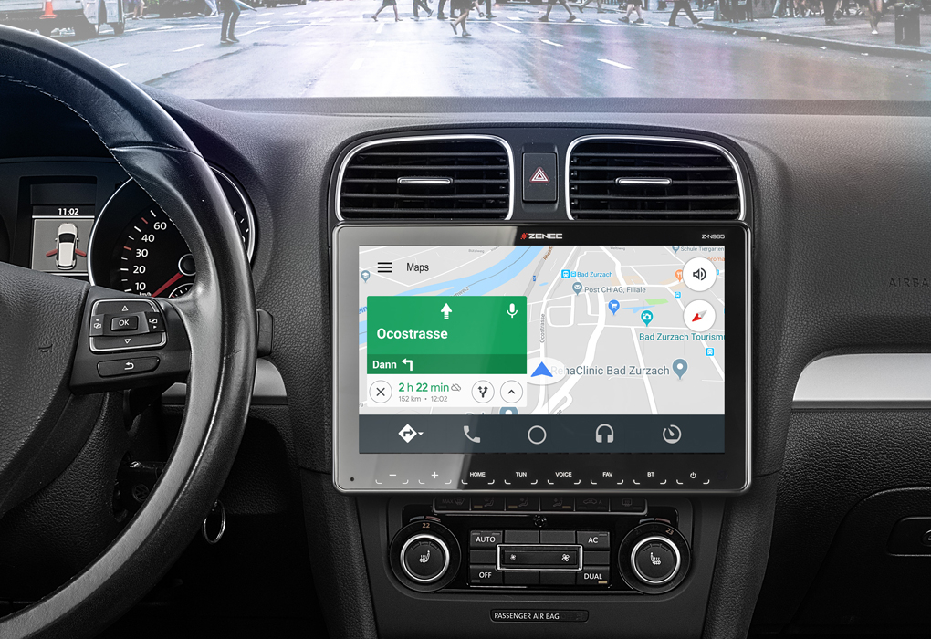 ZENEC Z-N965 mit 9 Zoll Display DAB+, DSP, Android Auto, Apple Carplay