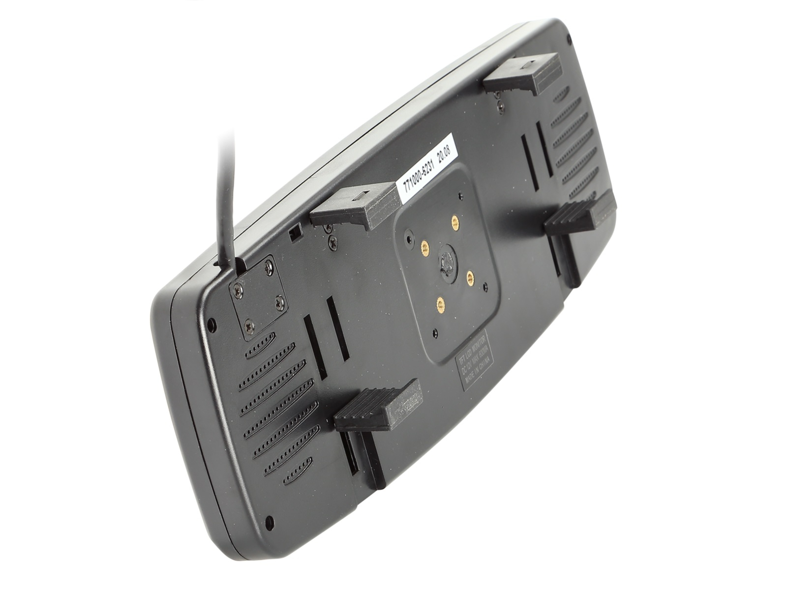 Spiegelmonitor universal 4.3 2x Video Eingang Fernbedienung