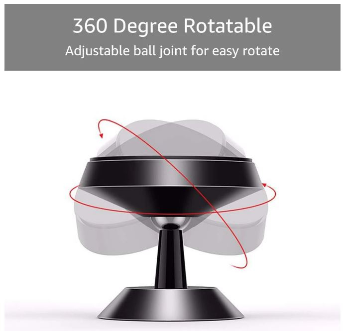 Universal Magnet Halter Schwarz schwenkbar version 6