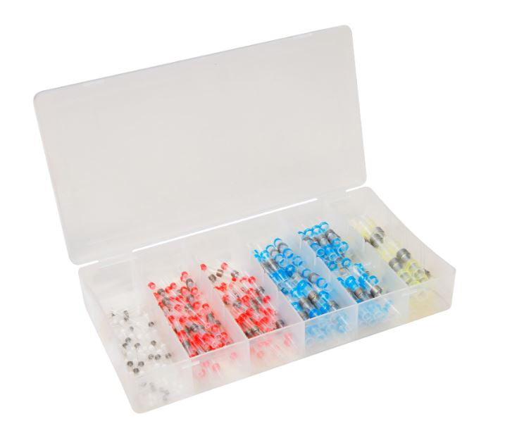 Lötverbinder-Set 150-teilig in Sortimentsbox