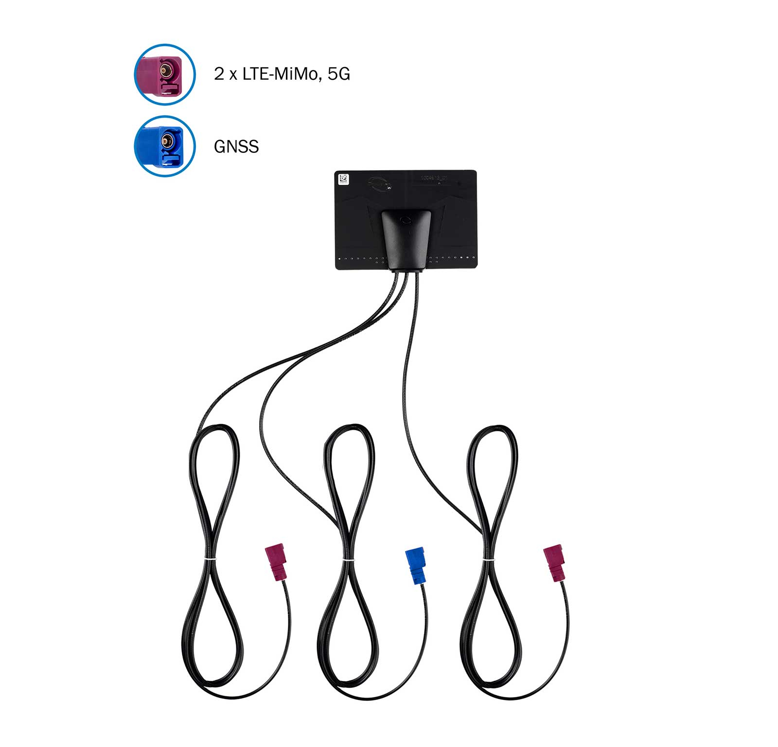 ATTB 4579.01 4579.01 Klebeantenne (LTE, 5G, GNSS/GPS/GLONASS/Galileo/Beidou, WLA