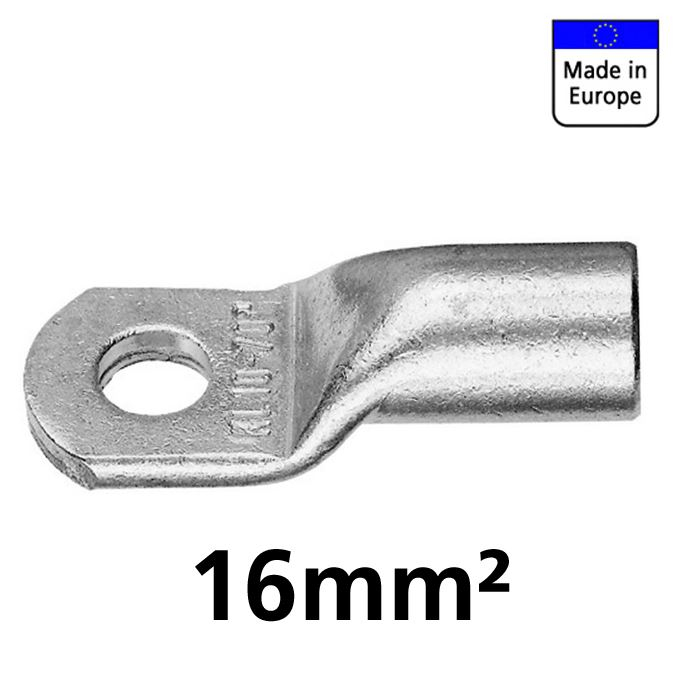 Klauke Rohrkabelschuh, 16mm², M8, 15mm breit 2 Stück