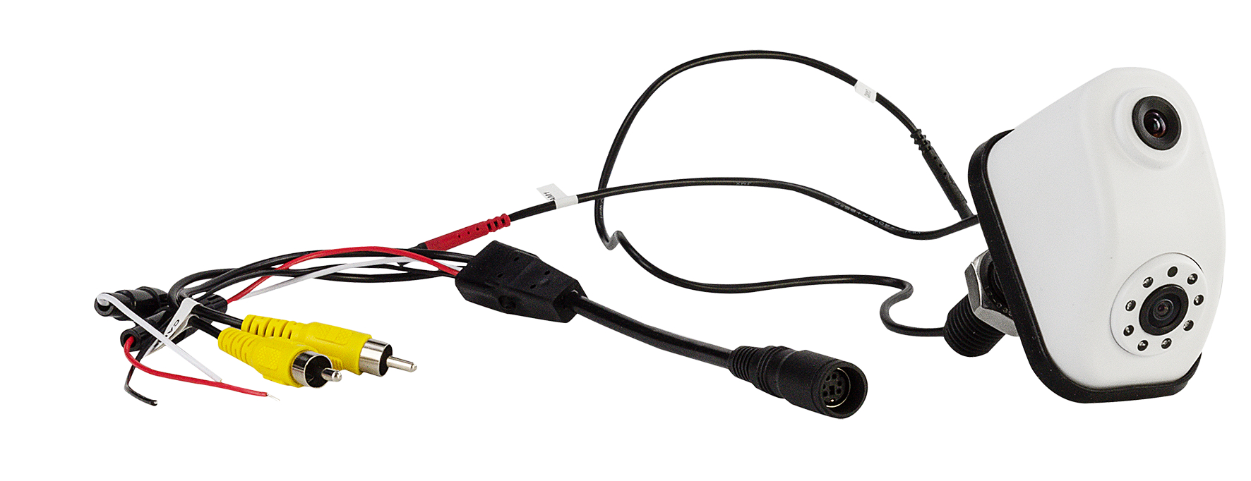 ZENEC RVSC175 Doppellinsen Rückfahrkamera für Wohnwagen (Weiss)