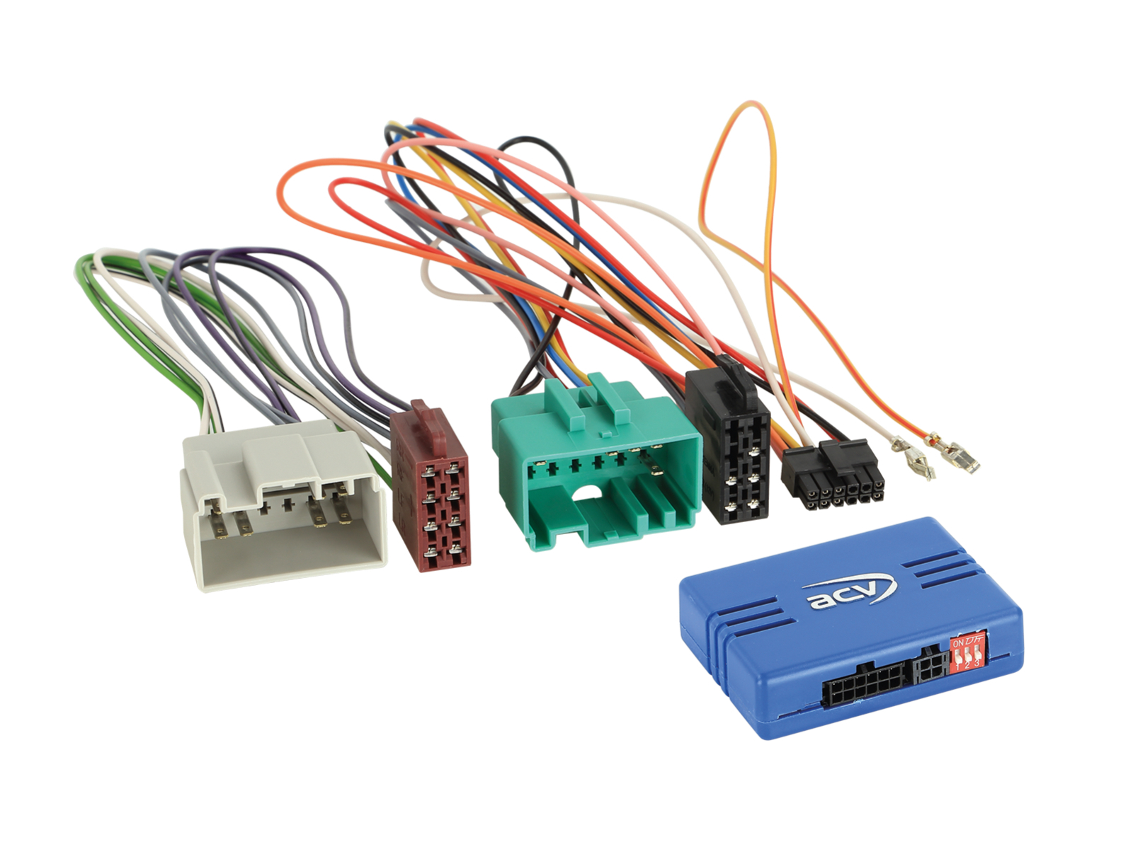 LFB Volvo S60 / V70 / XC70 2000-2008 12Pin / 12Pin grün / grau