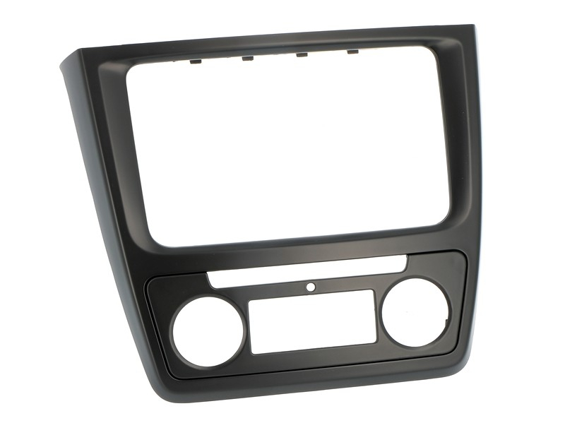 Radioblende SKODA Yeti ab 2009 2DIN black Klimaautomatik