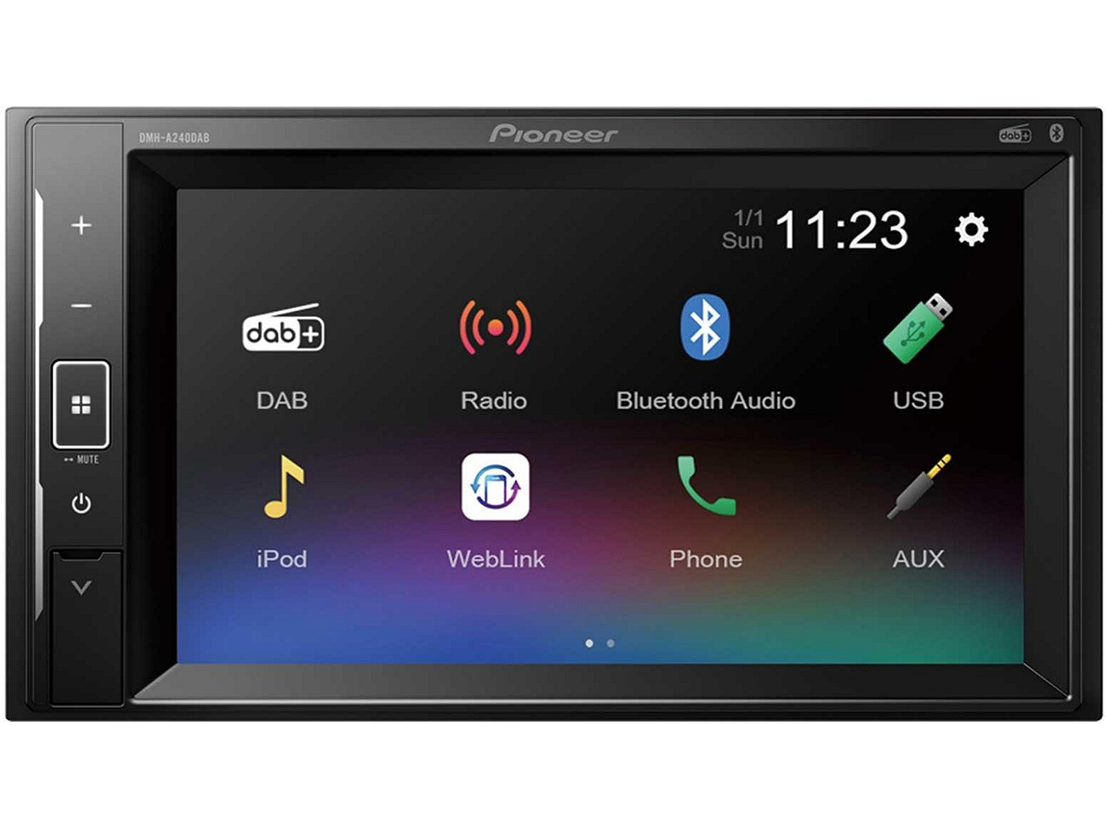 Pioneer DMH-A240DAB DAB / Bluetooth / USB / iPod / AUX