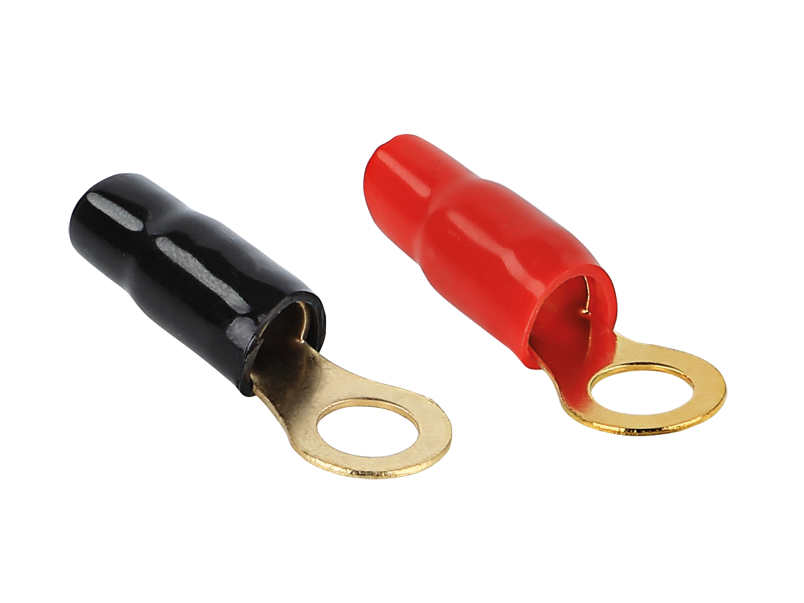 Ringösen 16 mm² > 6,4 mm 2 x rot / 2 x schwarz