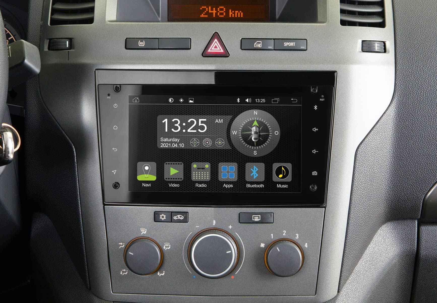 Radical R-C12OP2 Android Autoradio für Opel Antara, Astra, Corsa, Zafira