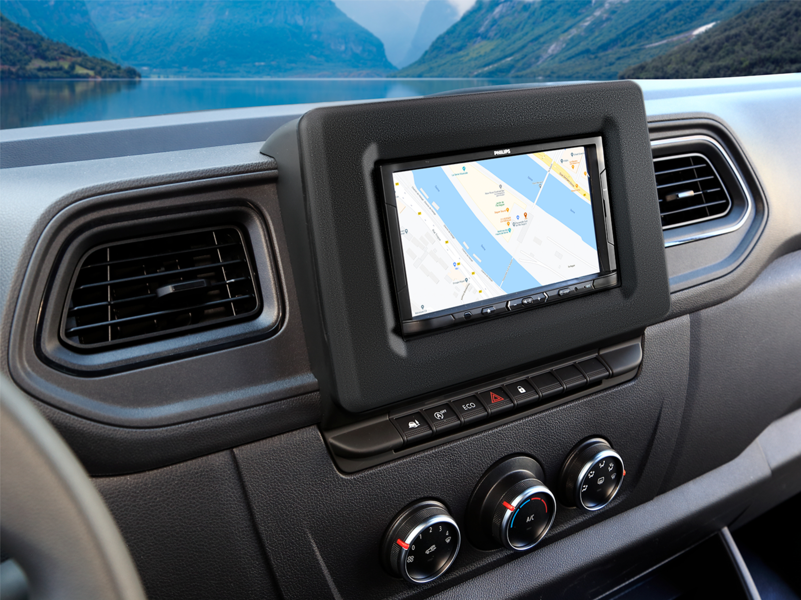 2-DIN Radioblende Nissan NV400/Opel Movano/Renault Master