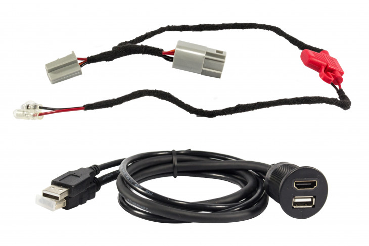 Fiat Ducato CARica - kabellose Ladeablage mit USB + HDMI