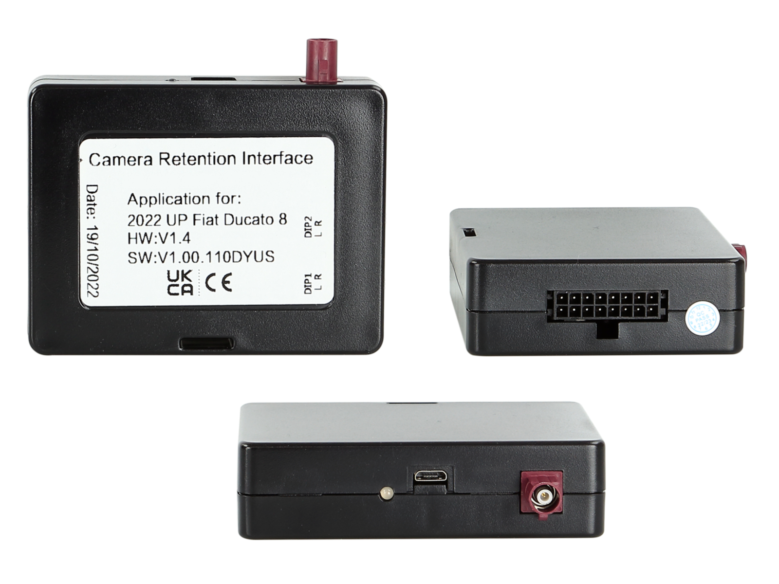 Rückfahrkamera adapter für Fiat Ducato Serie 8 ab 2021