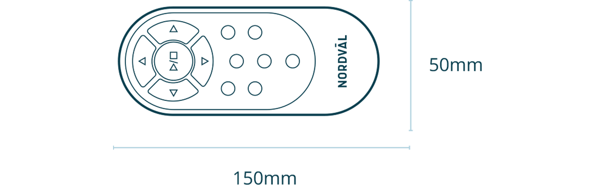 Nordväl HC104 Triple Spin Intelligente und leise Wisch-Roboter