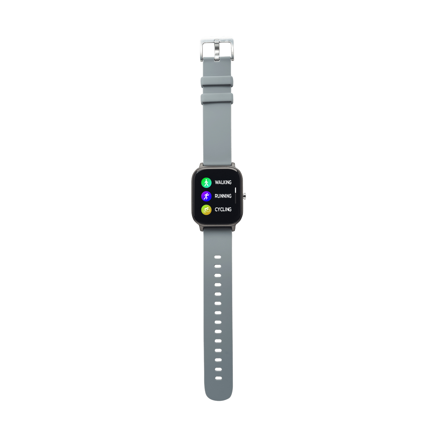 Nordval SW101G Grau Elegante Smartwatch mit integrierten Sportaktivitäten