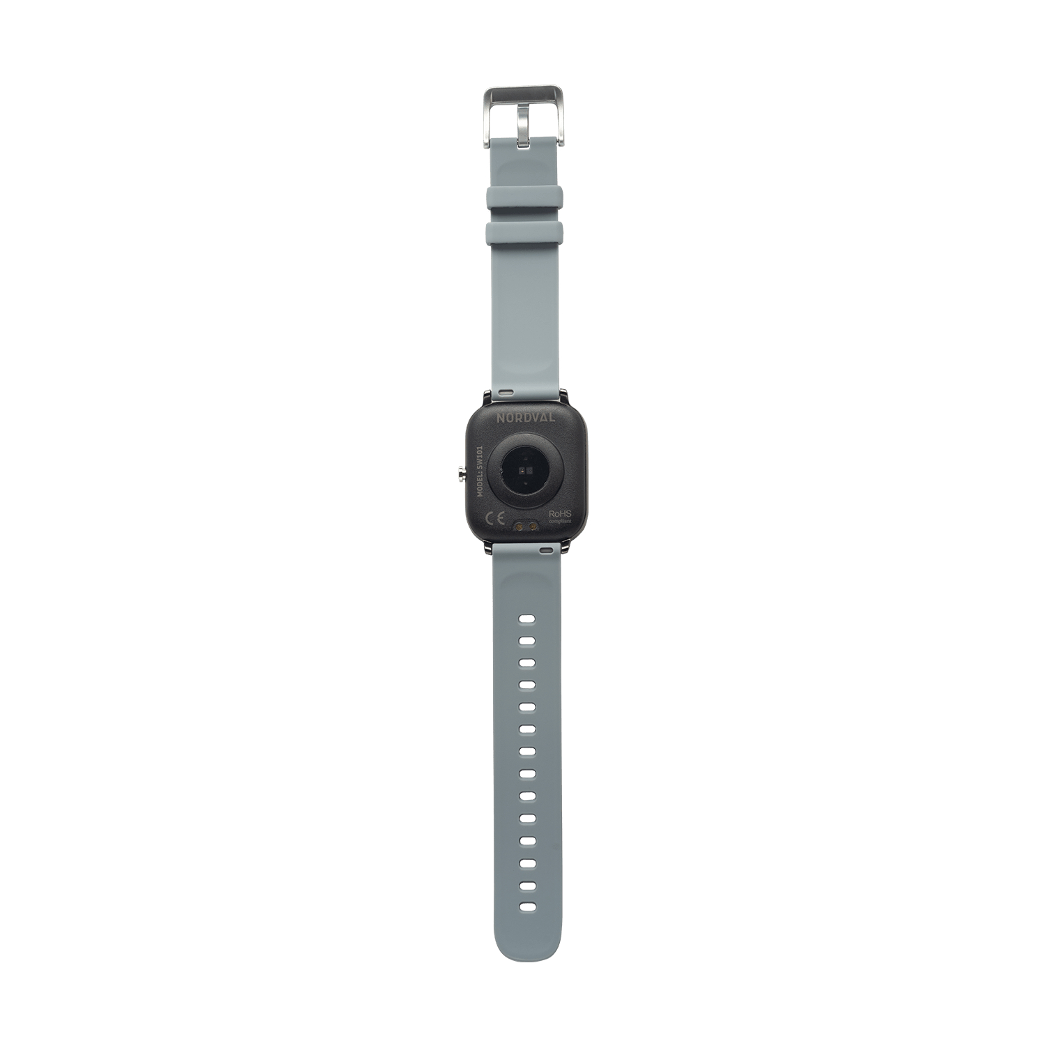 Nordval SW101G Grau Elegante Smartwatch mit integrierten Sportaktivitäten