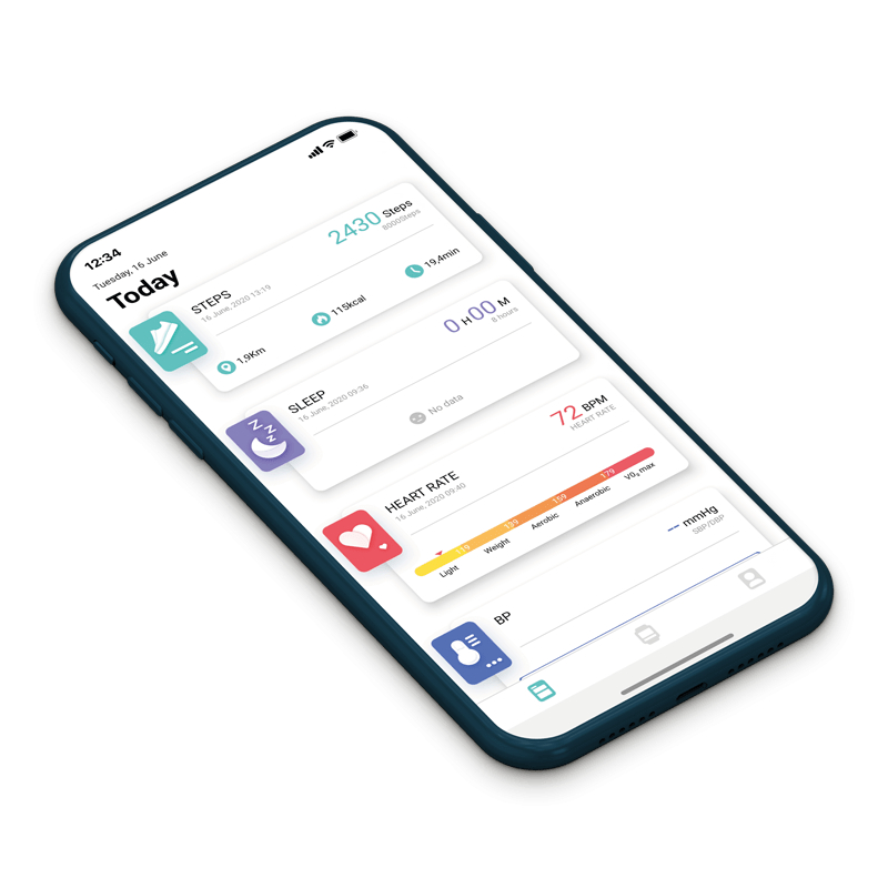 Nordval SW101G Grau Elegante Smartwatch mit integrierten Sportaktivitäten