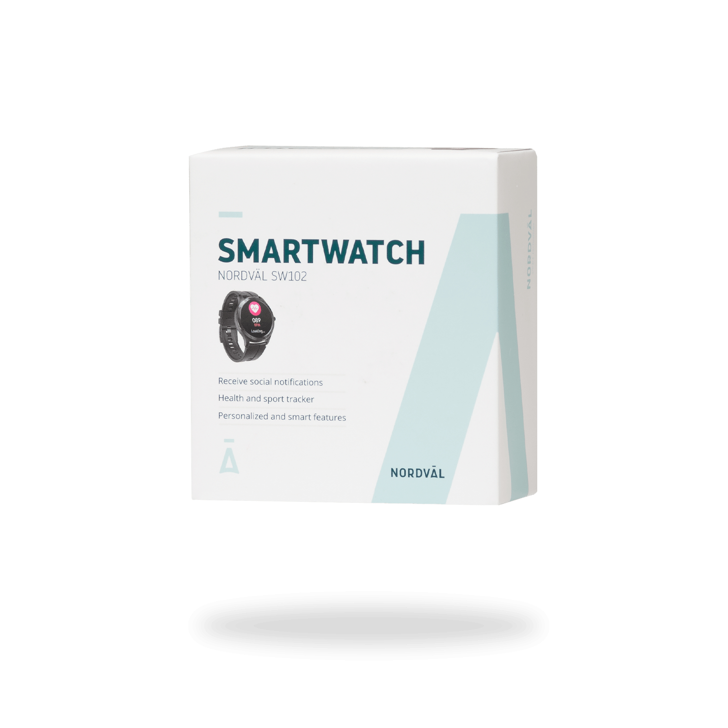 Nordval SW102G Grau Sportliche Smartwatch