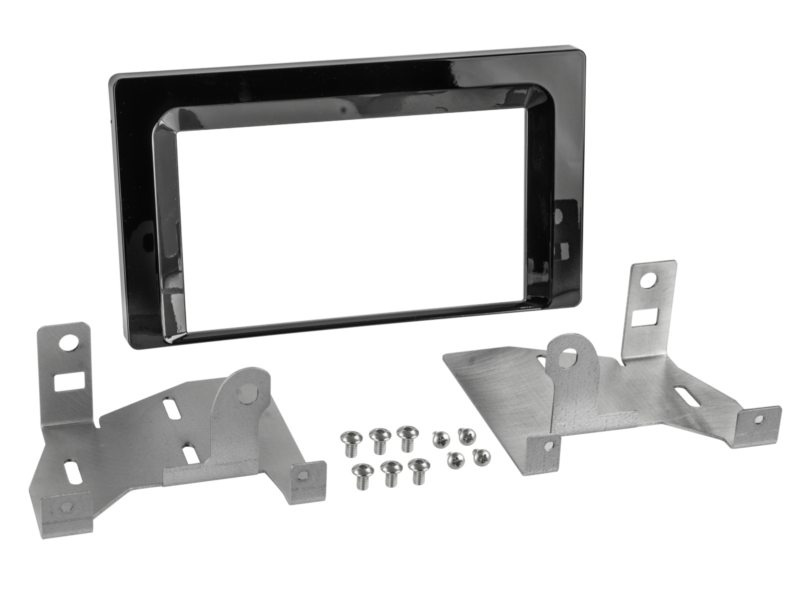 2-DIN Radioblende Toyota Aygo X 04/2022-2023  Klavierlack