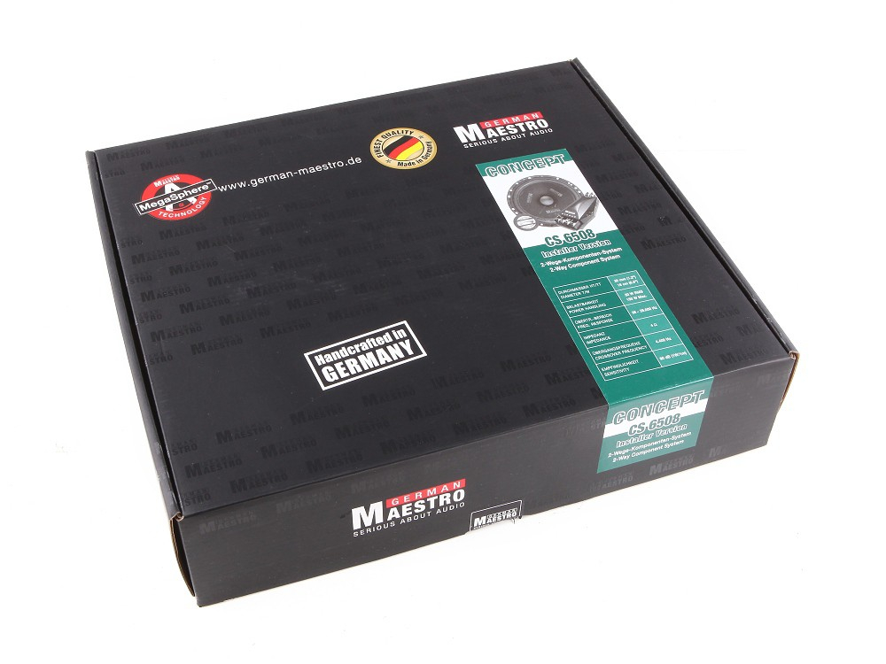 German Maestro CS6508IV Installer Version 16.5 cm (6.5) 2-Wege
