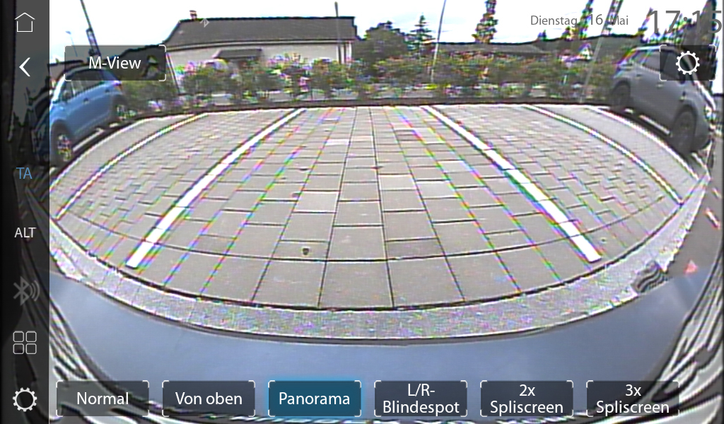 Zenec -RVC80MV Multiview Rückfahrkamera für PKWs und Reisemobile