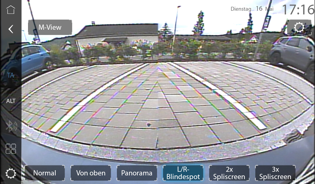 Zenec -RVC80MV Multiview Rückfahrkamera für PKWs und Reisemobile