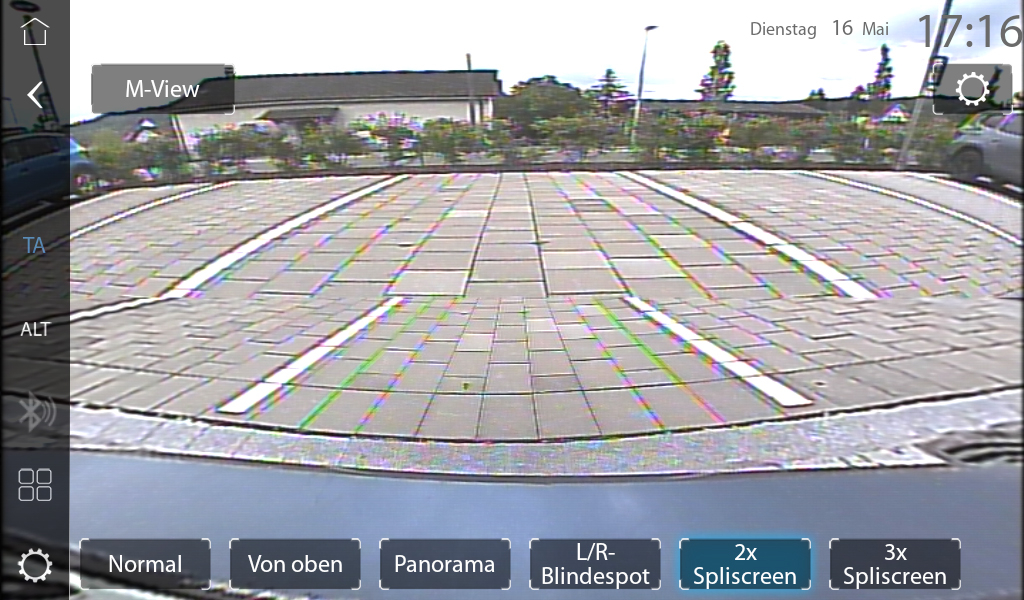 Zenec -RVC80MV Multiview Rückfahrkamera für PKWs und Reisemobile