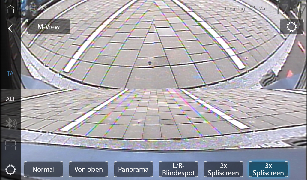 Zenec -RVC80MV Multiview Rückfahrkamera für PKWs und Reisemobile