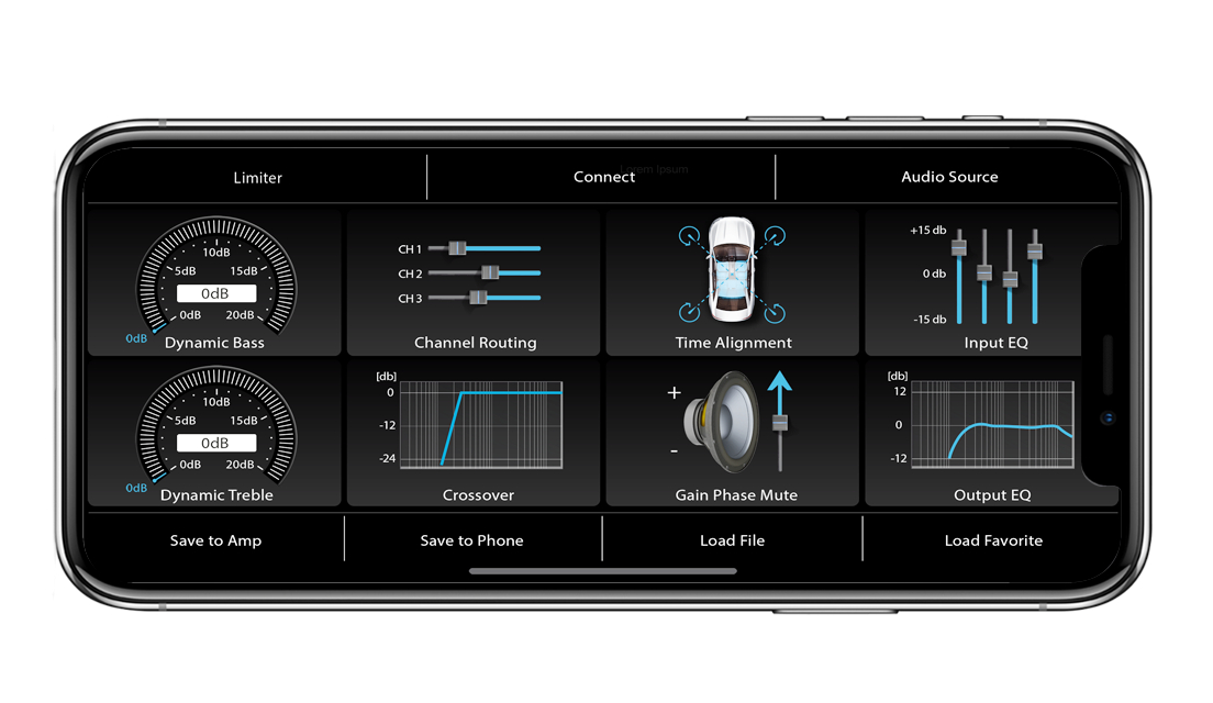 AXTON A544DSP 10-CH DSP mit 4x30 W Verstärker