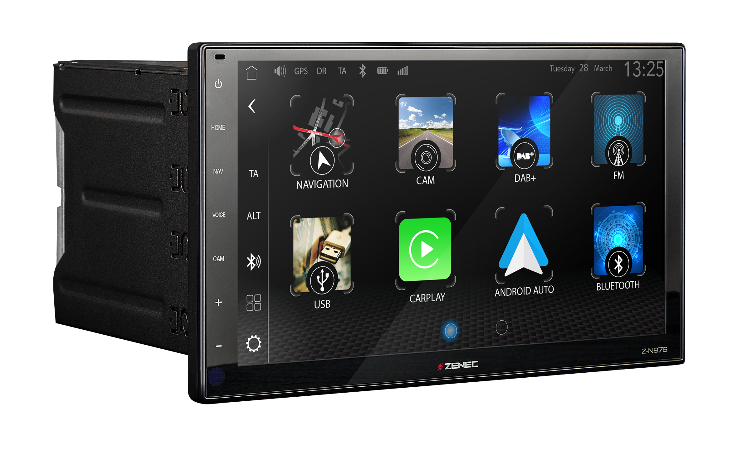 ZENEC Z-N976 2-DIN Infotainer mit wireless Apple CarPlay und Android Auto