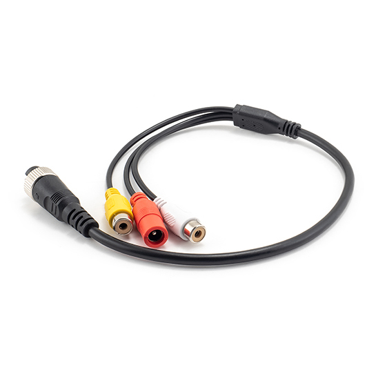 Adapterkabel 4-pol. AVIATION Buchse für Rückfahrkameras