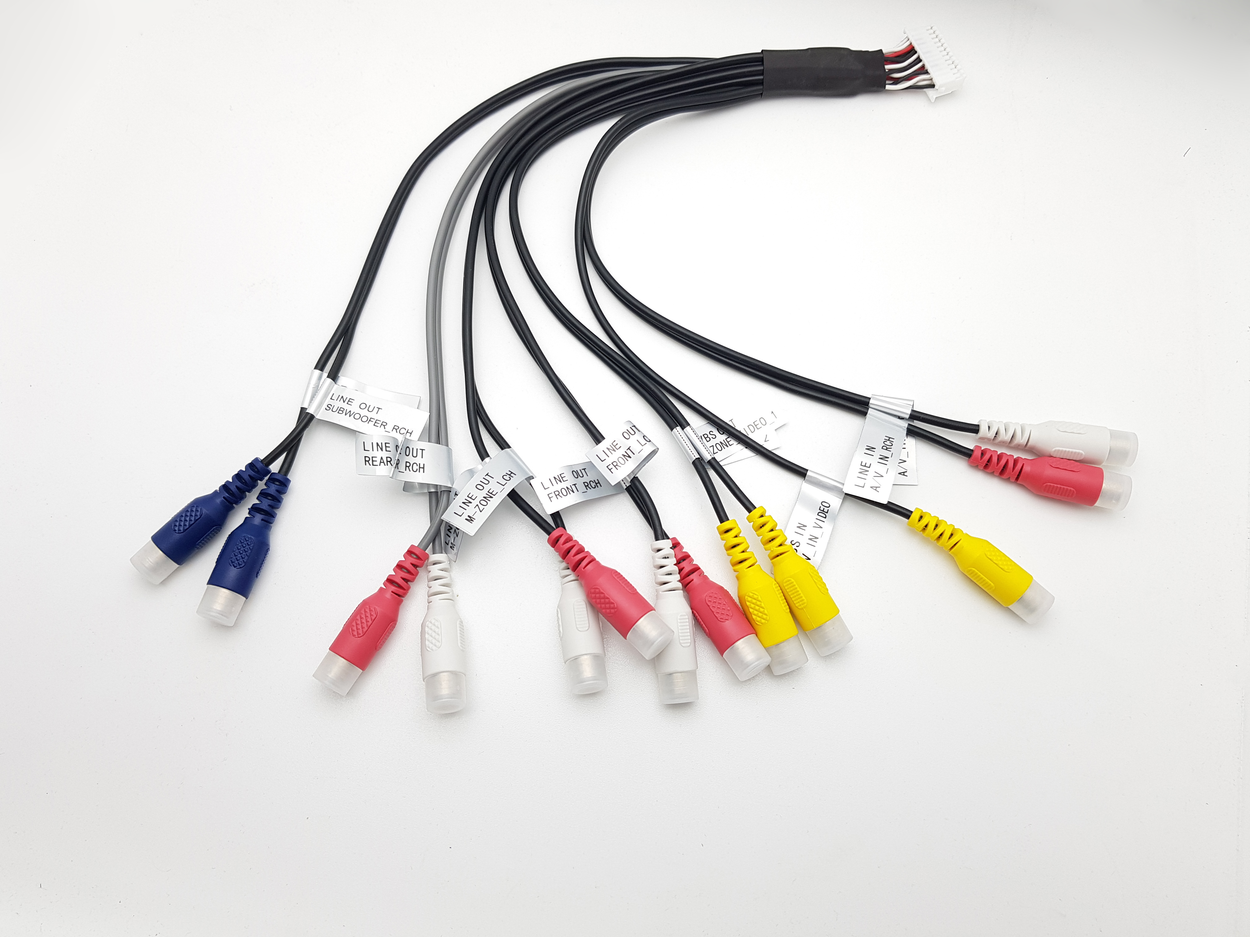 ZENEC Z-N875 -  Z-N965 -  Z-E3776  Audio Video Anschlusskabel