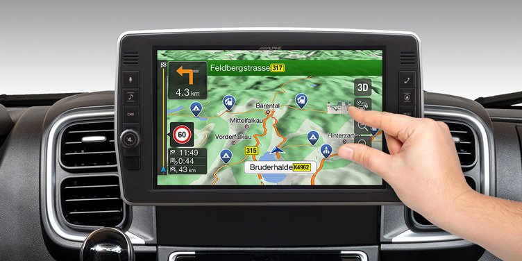 Fiat Ducato - Professional motorhome navigation