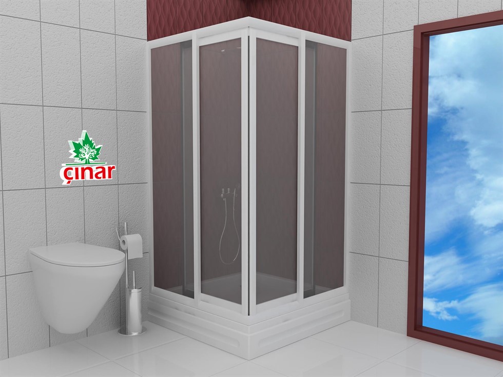 Duş Tekneli Mika Duşakabin